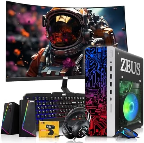 techmagnet zeus pro 8 gaming pc i5 8gb ram 1tb ssd win 11